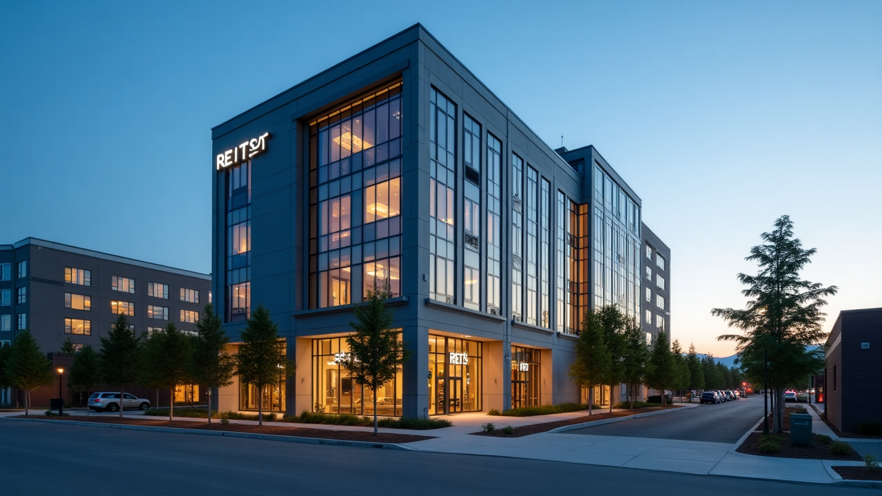 Edificio commerciale rappresentativo di investimenti immobiliari